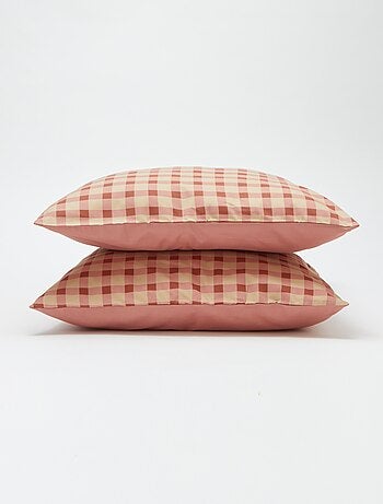 Capa de edredão + fronha de cama de casal (200x200 cm) - Kiabi Home