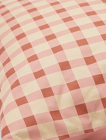 Capa de edredão + fronha de cama de casal (200x200 cm) - Kiabi Home