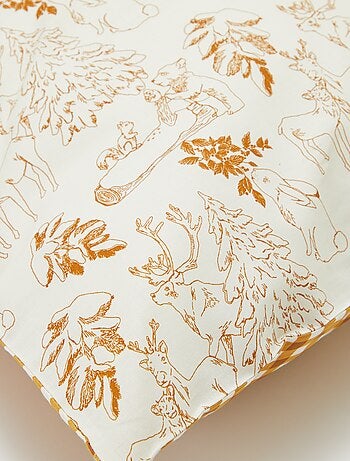 Capa de edredão + fronha de cama de casal (200x200 cm) - Kiabi Home