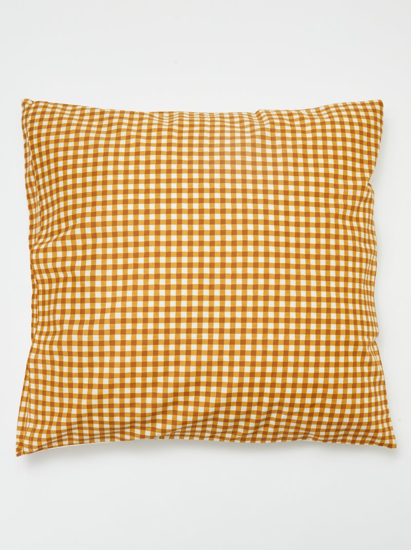 Capa de edredão + fronha de cama de casal (200x200 cm) - Kiabi Home VERDE - Kiabi