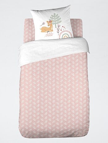 Capa de edredão + fronha de cama de solteiro 140 x 200 cm