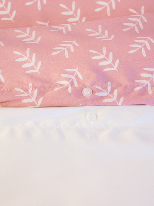 Capa de edredão + fronha de cama de solteiro 140 x 200 cm - Kiabi