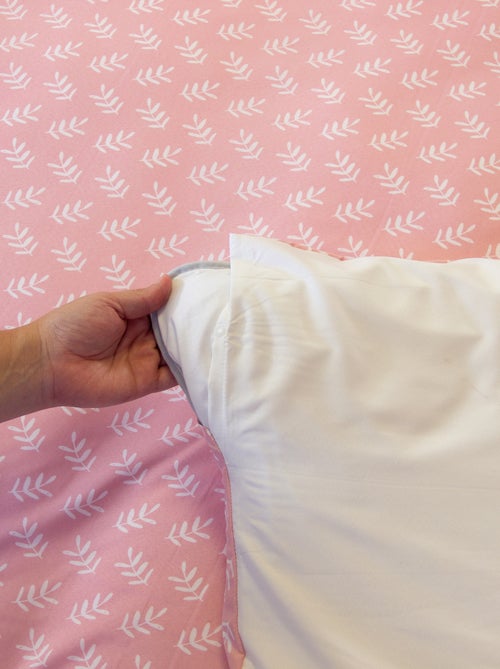 Capa de edredão + fronha de cama de solteiro 140 x 200 cm - Kiabi
