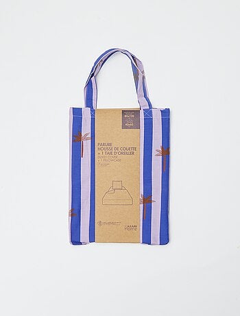 Capa de edredão + fronha de cama de solteiro (80x120cm) - Kiabi Home