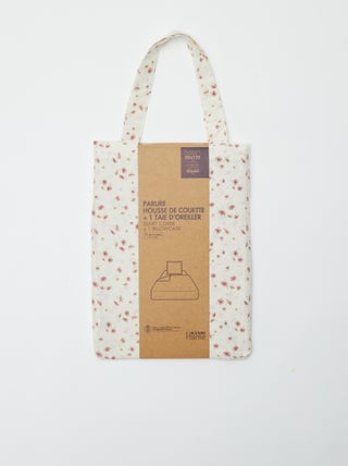 Capa de edredão + fronha de cama de solteiro (80x120cm) - Kiabi Home