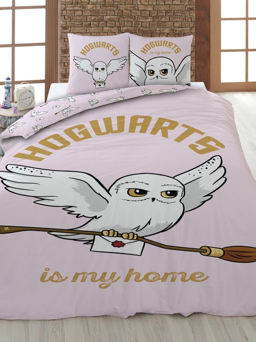 Capa de edredão + fronha de cama 'Harry Potter' - Solteiro - Kiabi