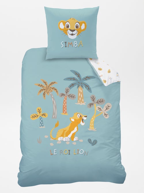 Capa de edredão + fronha de cama 'O Rei Leão' - Solteiro - Kiabi