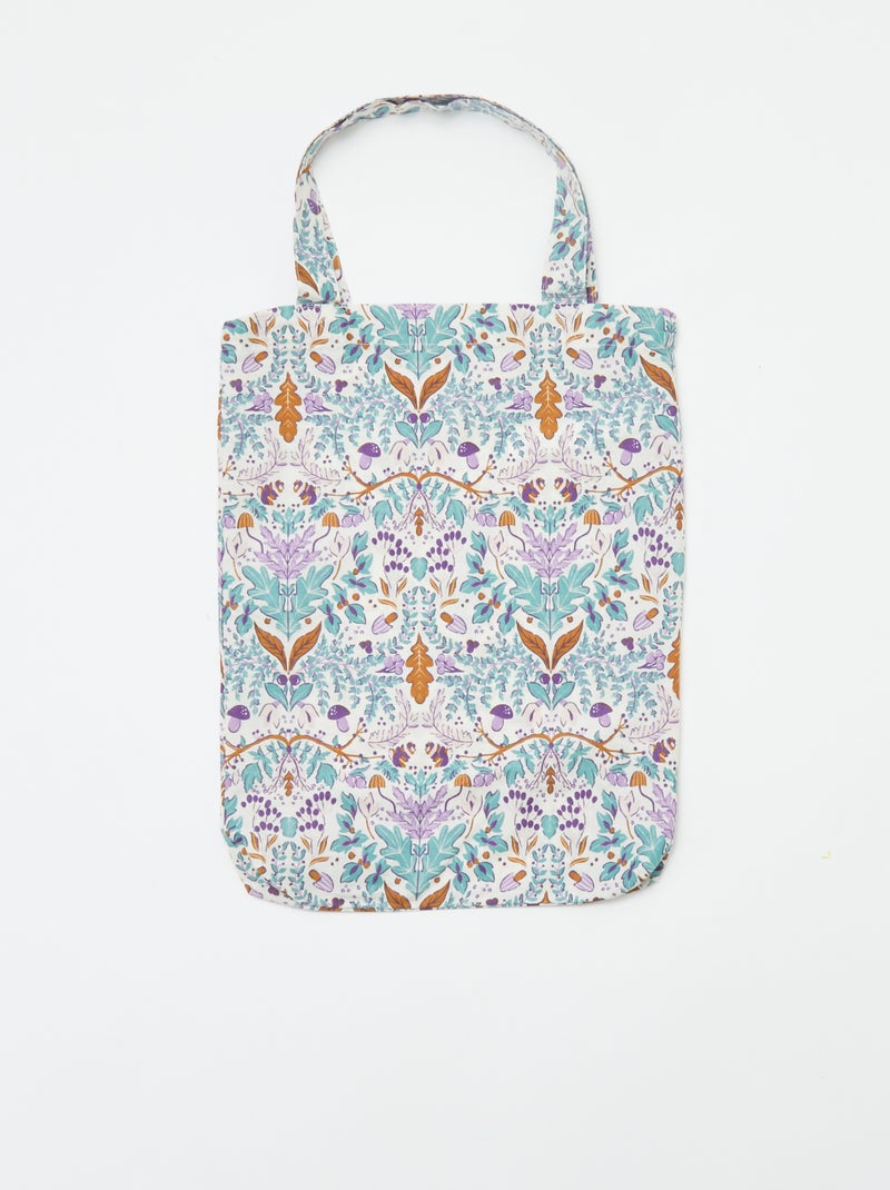 Capa de edredão + fronha de casal (200 x 200cm) em algodão - Kiabi Home CASTANHO - Kiabi