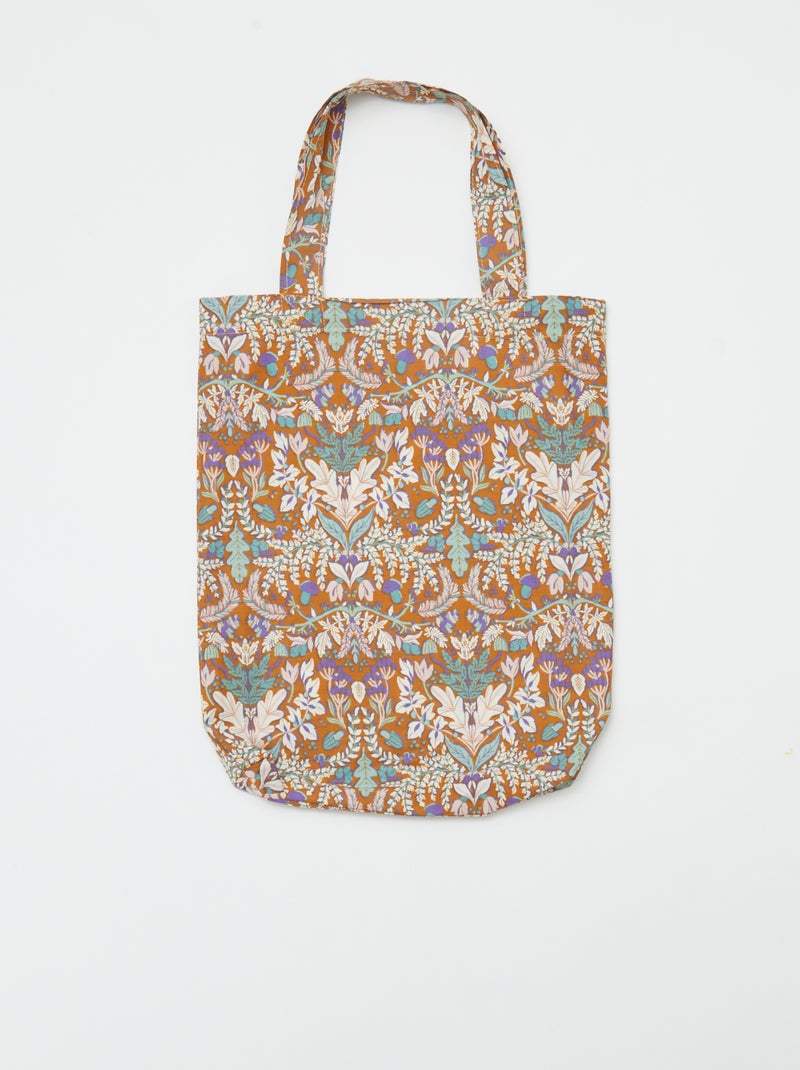 Capa de edredão + fronha de casal (240 x 220cm) em algodão - Kiabi Home VERDE - Kiabi