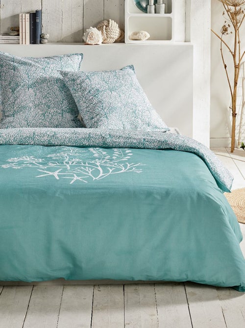 Capa de edredão + fronha de casal - Kiabi