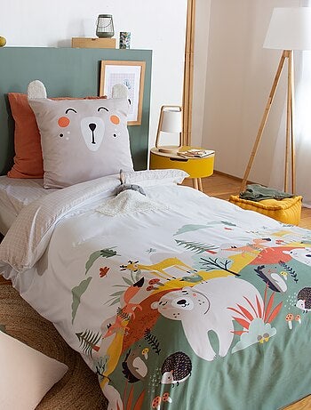 Capa de edredão + fronha de solteiro