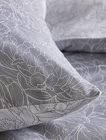 Capa de edredão + fronha estampada - Casal