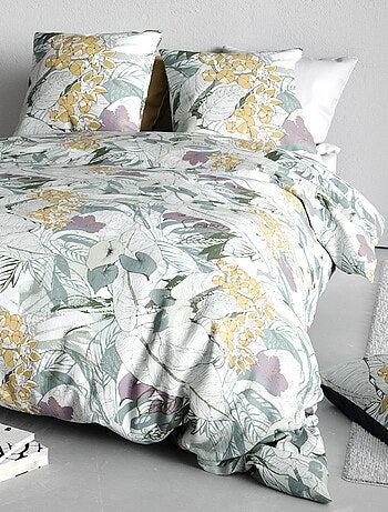 Capa de edredão + fronha estampada - Casal