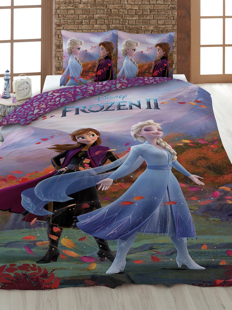 Capa de edredão + fronha 'Frozen' BEGE - Kiabi
