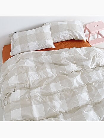 Capa de edredão Gingham "Happyfriday