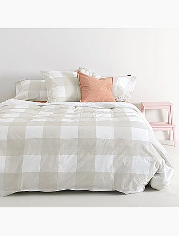 Capa de edredão Gingham "Happyfriday
