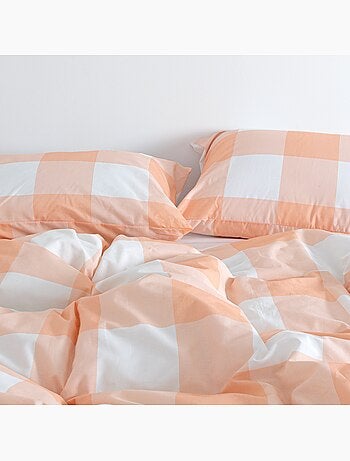 Capa de edredão Gingham "Happyfriday