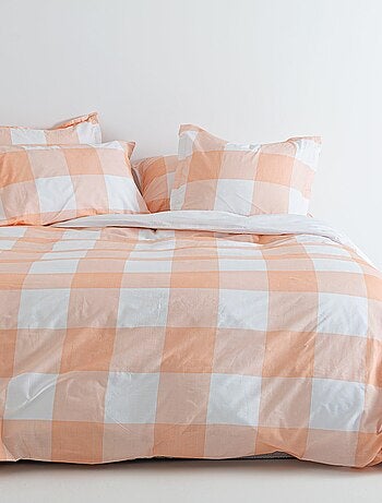 Capa de edredão Gingham "Happyfriday