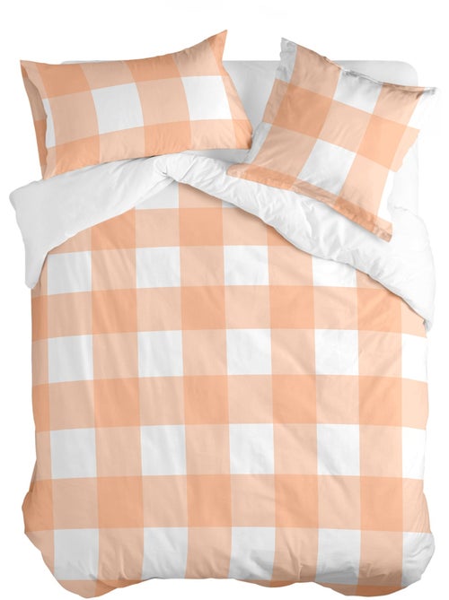 Capa de edredão Gingham "Happyfriday" - Kiabi Capa de edredão Gingham "Happyfriday" - Kiabi