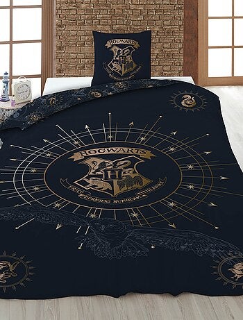 Capa de edredão 'Harry Potter' 140x200 cm com fronhas