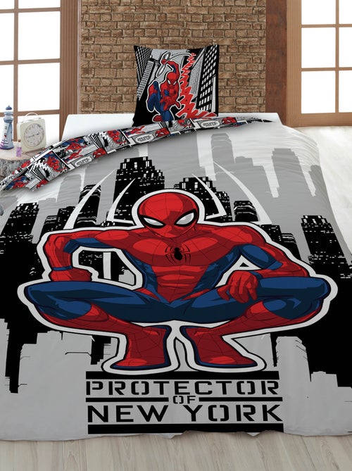 Capa de edredão 'Marvel' 'Spiderman' 140x200 cm - Kiabi