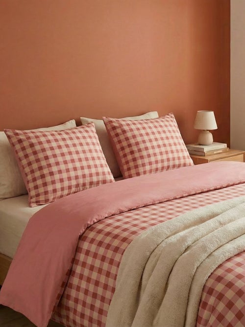 Capa de edredão para 2 pessoas 240 x 220cm em algodão - Kiabi Home - Kiabi Capa de edredão para 2 pessoas 240 x 220cm em algodão - Kiabi Home - Kiabi