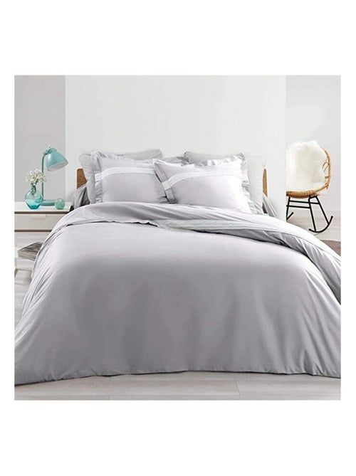 Capa de edredão percal de algodão promo linge - Kiabi Capa de edredão percal de algodão promo linge - Kiabi