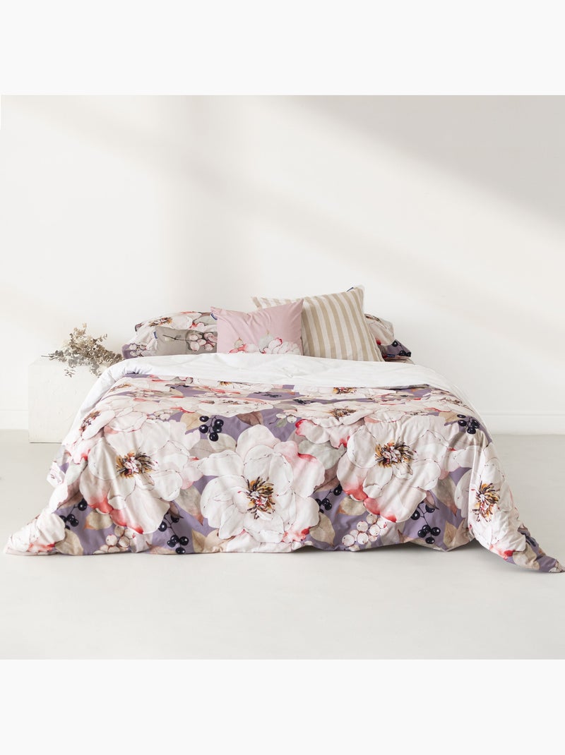 Capa de edredão White peonies "Happyfriday" Multicolorido - Kiabi