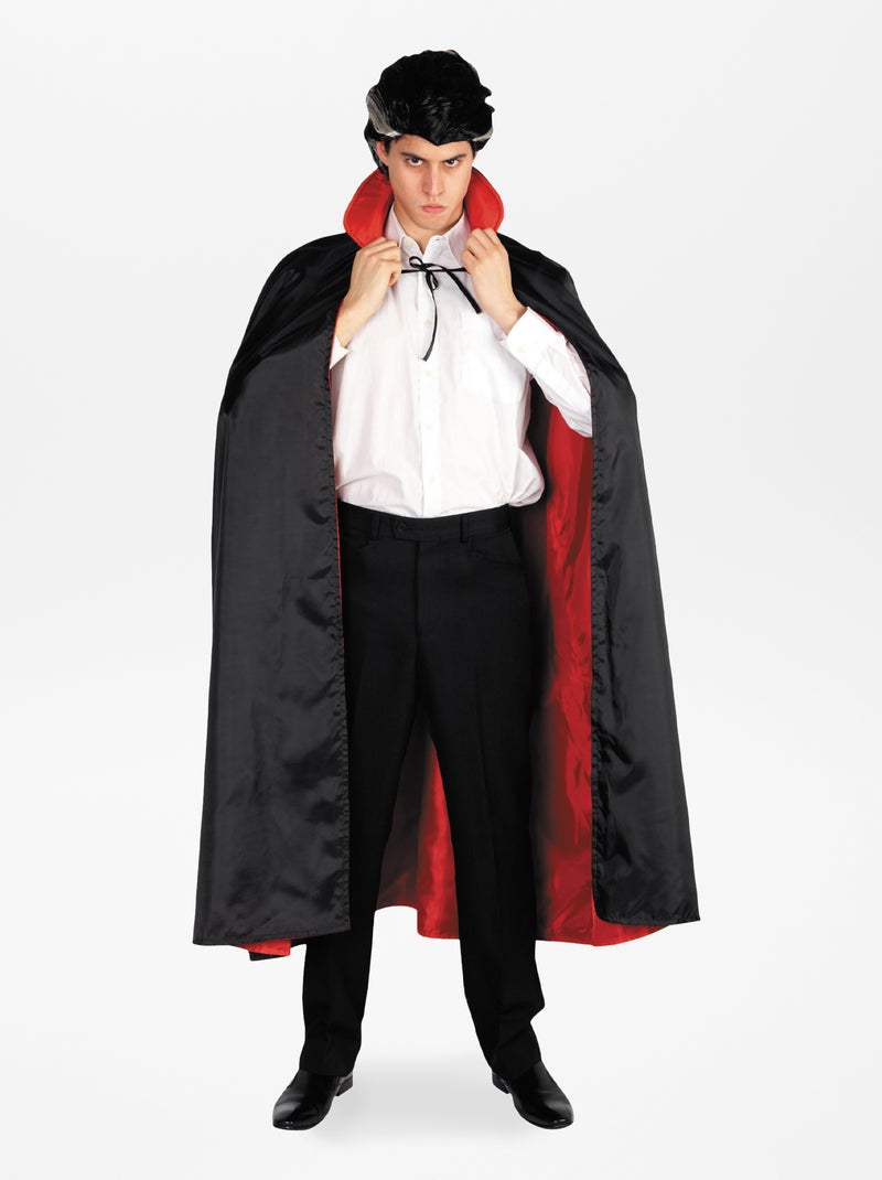 Capa de vampiro - Fato Preto/ Vermelho - Kiabi