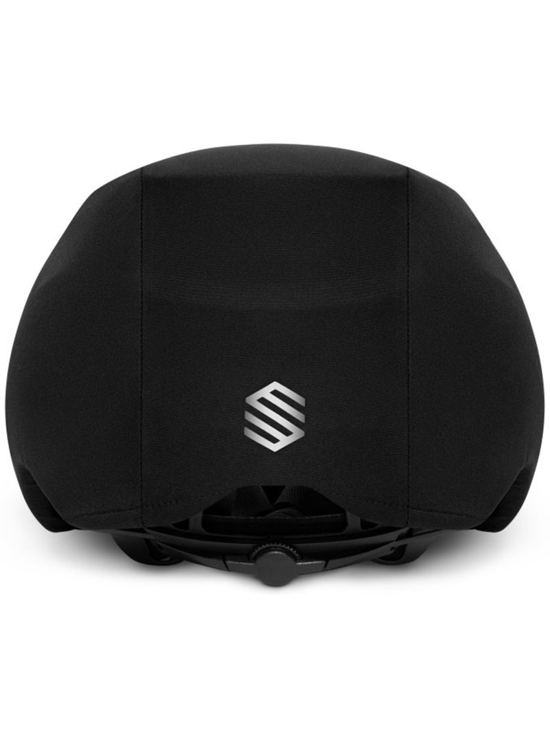 Capa impermeável para capacete de ciclismo Preto - Kiabi