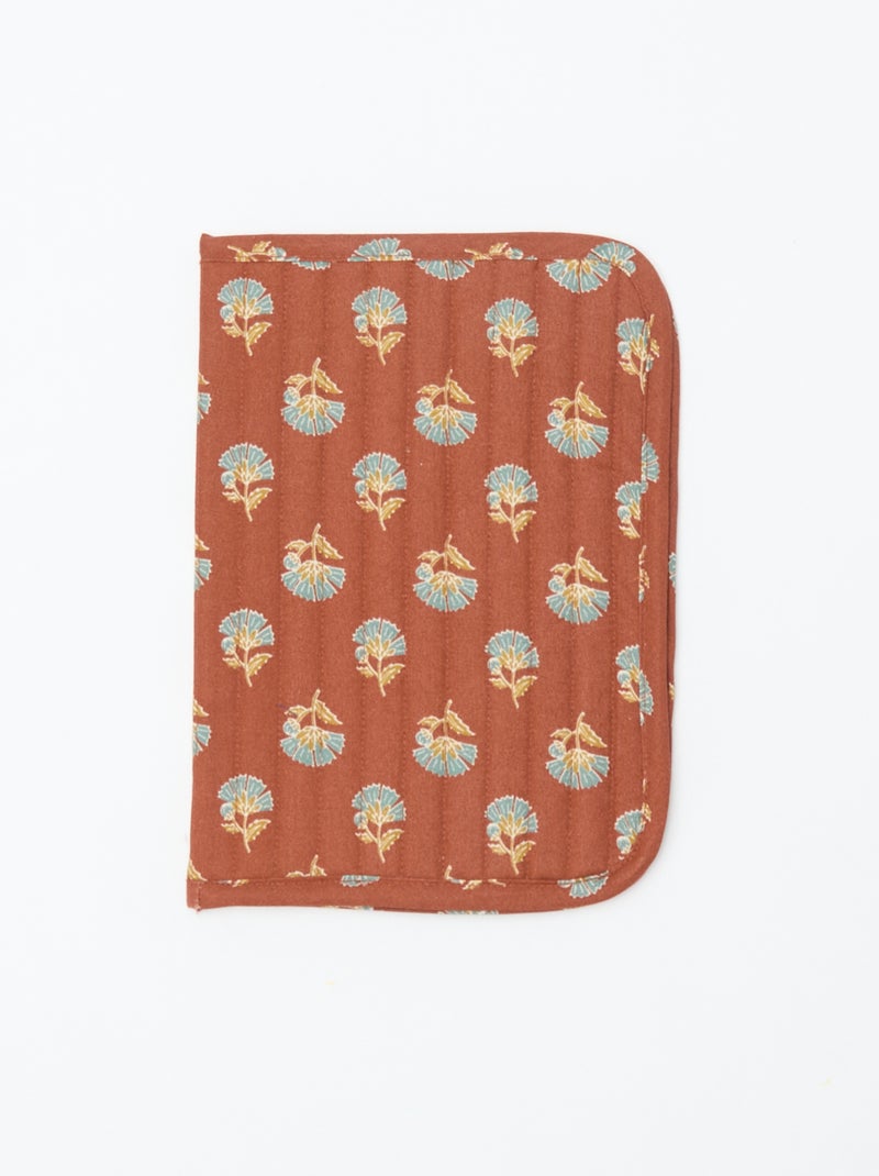 Capa para caderno - Kiabi Home Azul - Kiabi