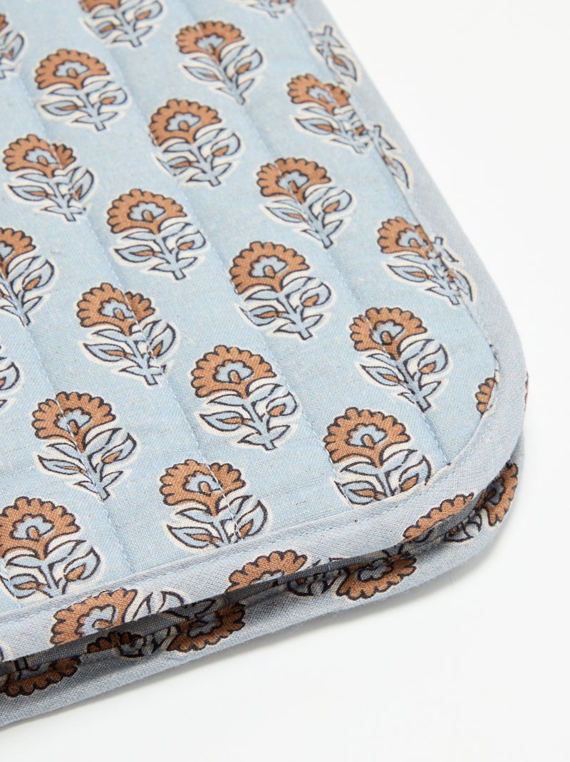 Capa para caderno - Kiabi Home Azul - Kiabi