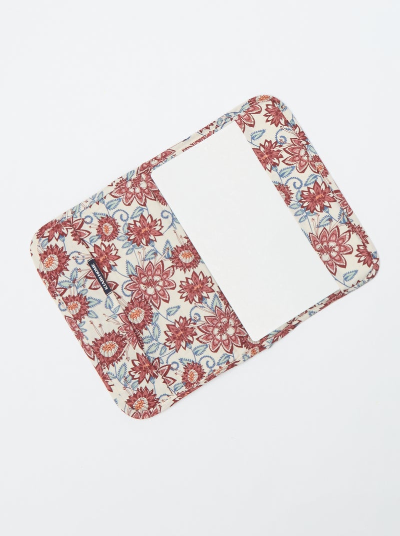 Capa para caderno - Kiabi Home Bege - Kiabi