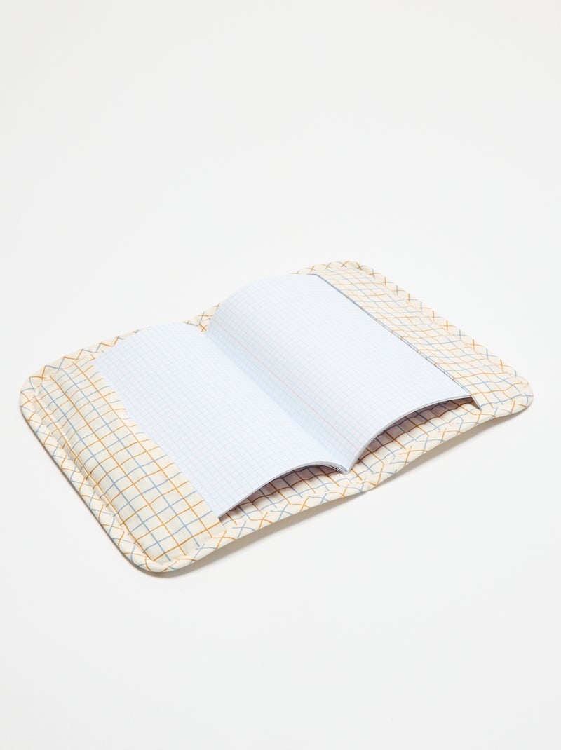 Capa para caderno - Kiabi Home Bege - Kiabi