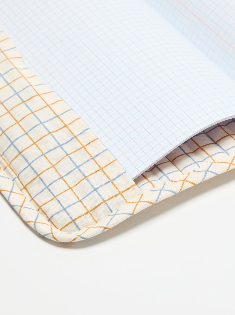 Capa para caderno - Kiabi Home Bege - Kiabi