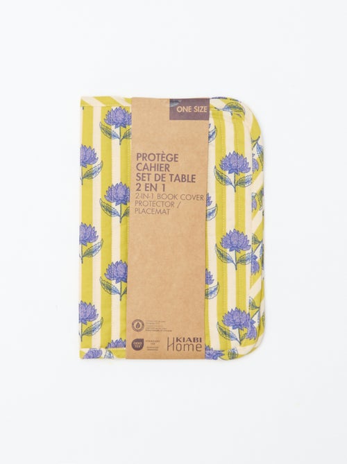 Capa para caderno - Kiabi Home - Kiabi Capa para caderno - Kiabi Home - Kiabi