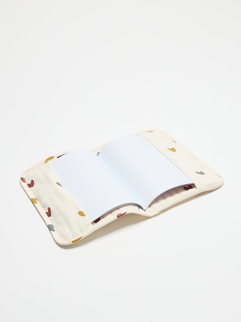Capa para caderno - Kiabi Home Vermelho - Kiabi