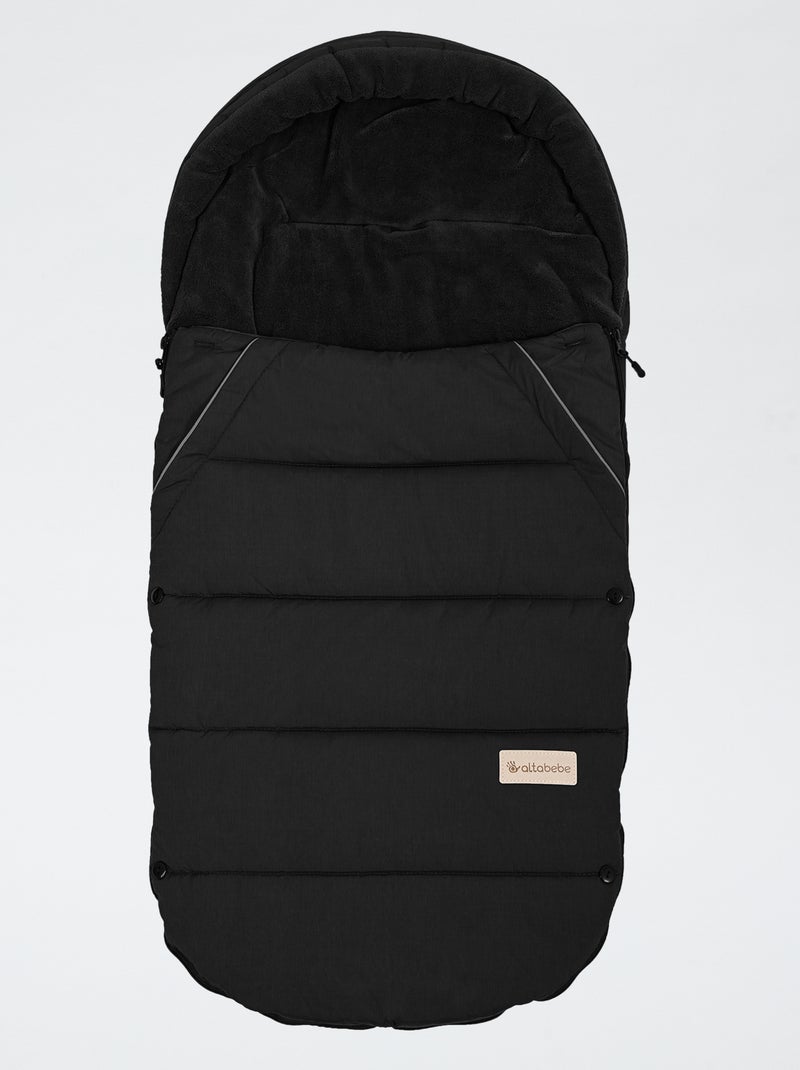 Capa para Carrinho de Bebê Preto - Kiabi