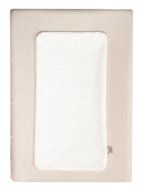 Capa para colchão de muda bebé + tapete em gaze de algodão | sevira kids - Kiabi Capa para colchão de muda bebé + tapete em gaze de algodão | sevira kids - Kiabi