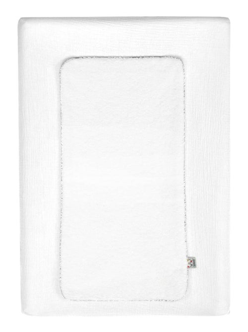 Capa para colchão de muda bebé + tapete em gaze de algodão | sevira kids - Kiabi Capa para colchão de muda bebé + tapete em gaze de algodão | sevira kids - Kiabi
