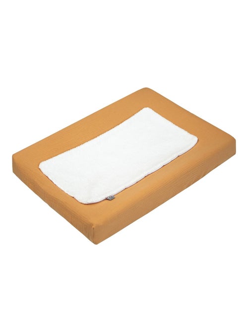Capa para colchão de muda bebé + tapete em gaze de algodão | sevira kids - Kiabi Capa para colchão de muda bebé + tapete em gaze de algodão | sevira kids - Kiabi