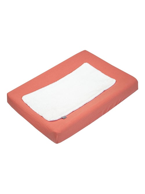 Capa para colchão de muda bebé + tapete em gaze de algodão | sevira kids - Kiabi Capa para colchão de muda bebé + tapete em gaze de algodão | sevira kids - Kiabi