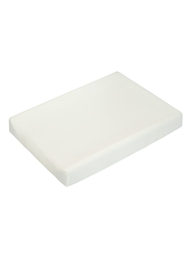 Capa para colchão de muda bebé + tapete em gaze de algodão | sevira kids Ecru - Kiabi