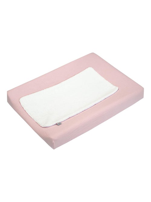 Capa para colchão de muda bebé + tapete em gaze de algodão | sevira kids - Kiabi Capa para colchão de muda bebé + tapete em gaze de algodão | sevira kids - Kiabi