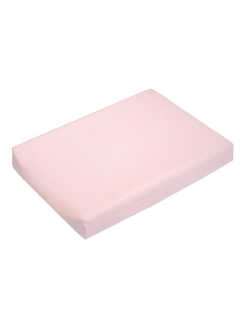 Capa para colchão de muda bebé + tapete em gaze de algodão | sevira kids - Kiabi Capa para colchão de muda bebé + tapete em gaze de algodão | sevira kids - Kiabi