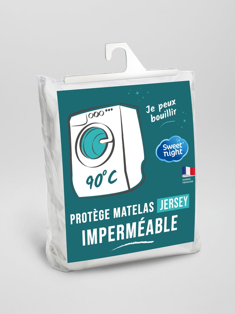 Capa para colchão impermeável Branco - Kiabi
