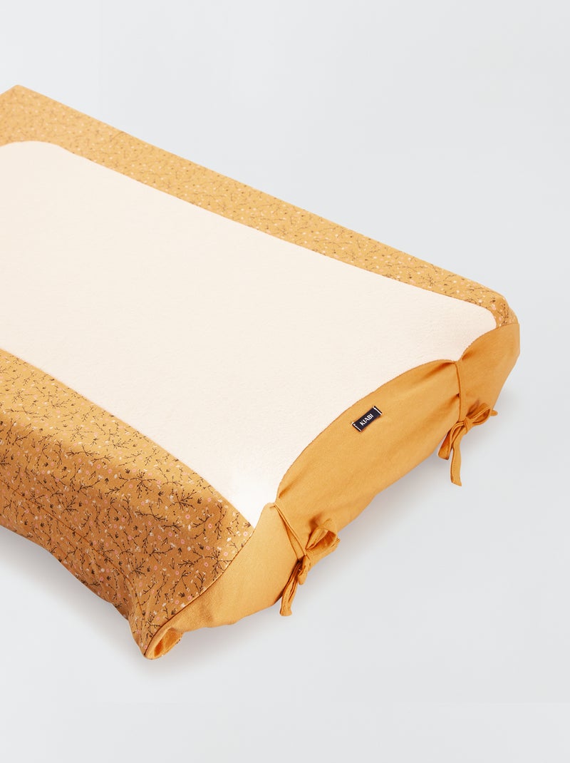 Capa para colchão para mudar a fralda AMARELO - Kiabi