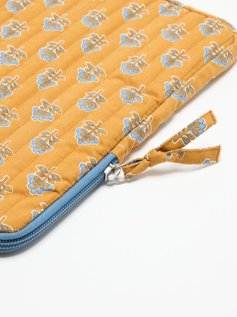 Capa para computador (36x25 cm) - Kiabi Home Amarelo - Kiabi