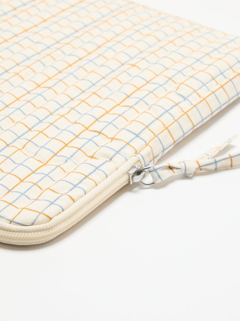 Capa para computador (36x25 cm) - Kiabi Home Bege - Kiabi