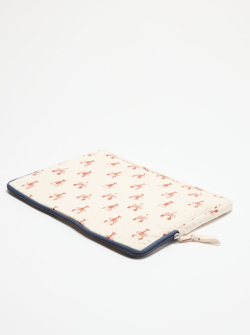 Capa para computador (36x25 cm) - Kiabi Home Beige - Kiabi